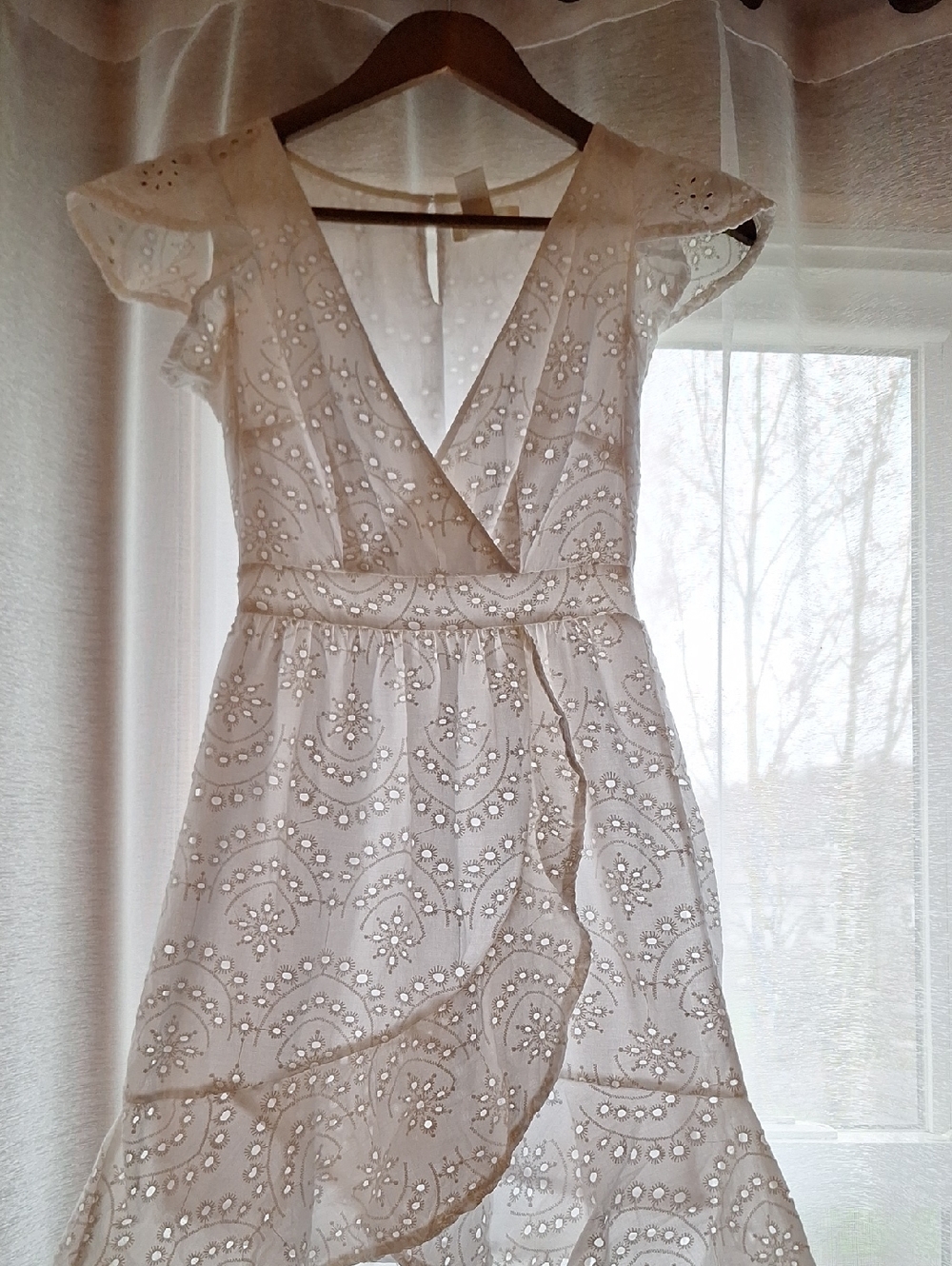Jessica Simpson White Eyelet Dress